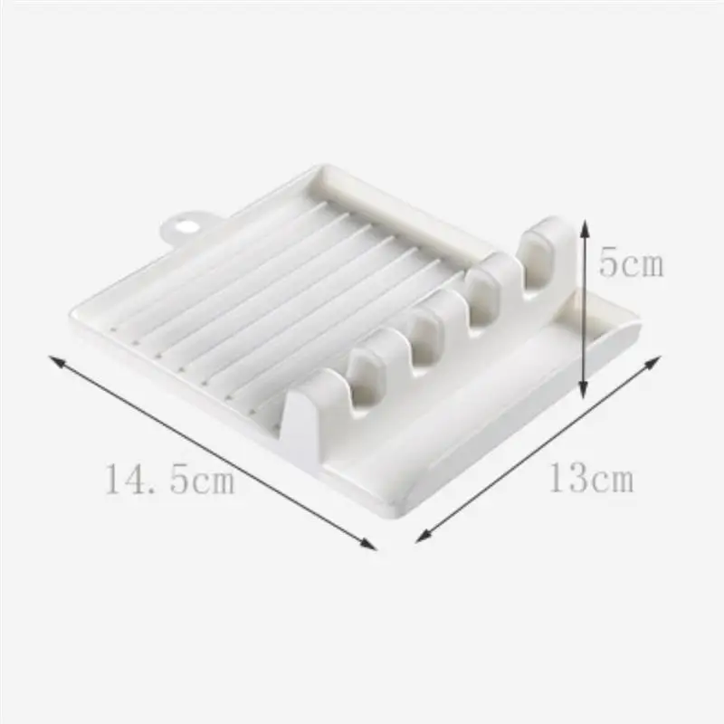 

Spatula Holder Heat Resistant Silicone Utensil Spoon Rest Kitchen Cooking Tool