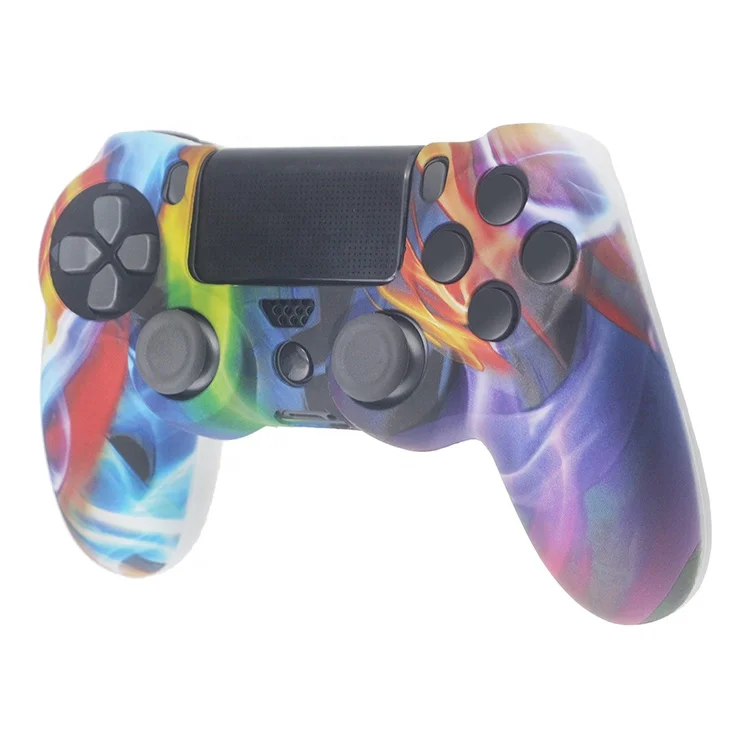 

Skull Gamepad Controller Case Grip Cover Silicone Rubber Gel Skin Sleeve for Sony Playstation 4 PS4 Pro Slim