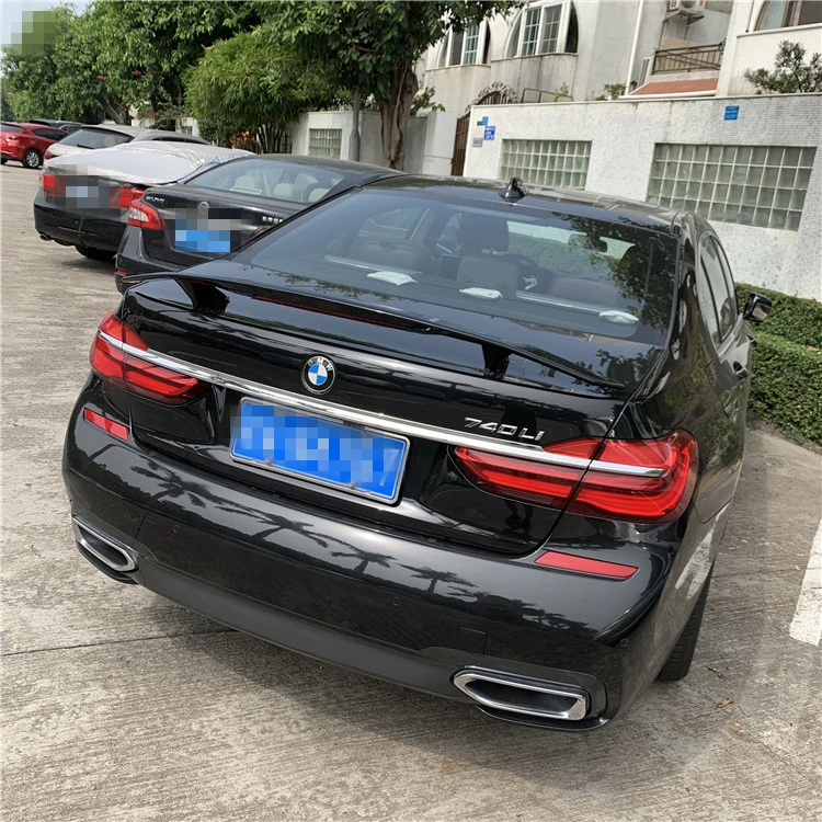 Спойлер для BMW G12 спойлер 7 серии G11 F01 730 740LI 750 760 м из АБС-пластика цветное заднее