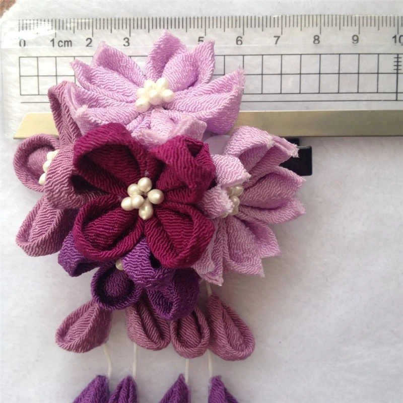 Заколка для волос ручной работы с кисточками 1 шт. | Тематическая одежда и