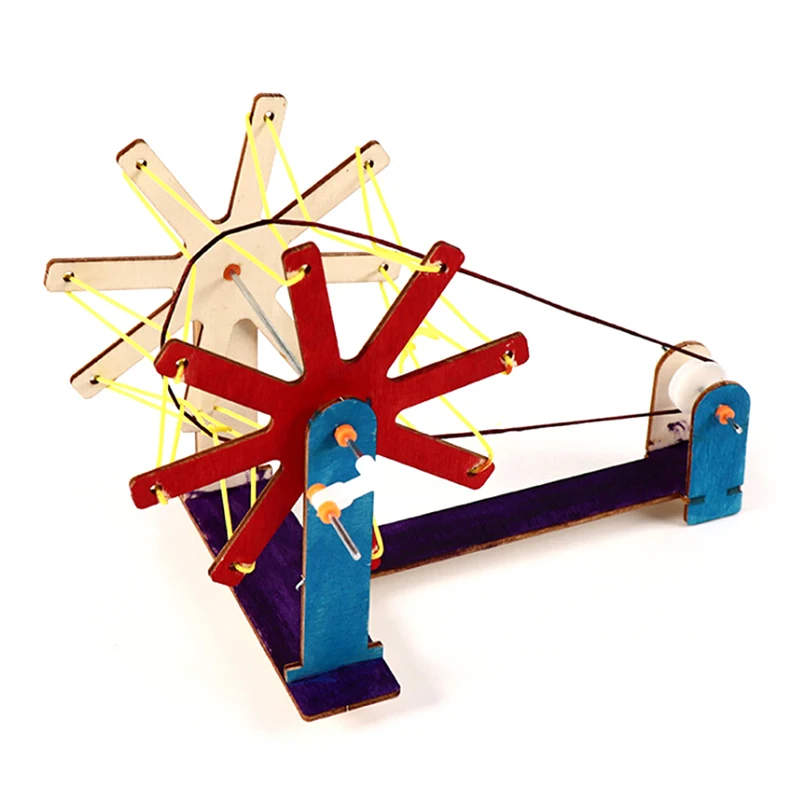 1 шт. DIY деревянный ткацкий станок набор игрушек ручной работы вязальная машина с