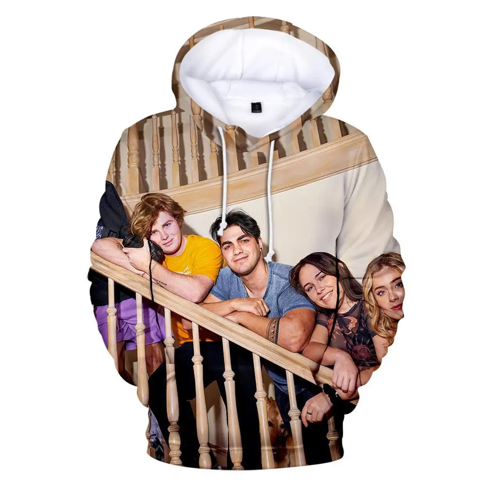 

Popular Hooded 3D The Hype House Hoodies Sweatshirts Men Women Fashion Tie-dye Kids Hoodie Autumn Casual Boy Girl Pink Pullovers