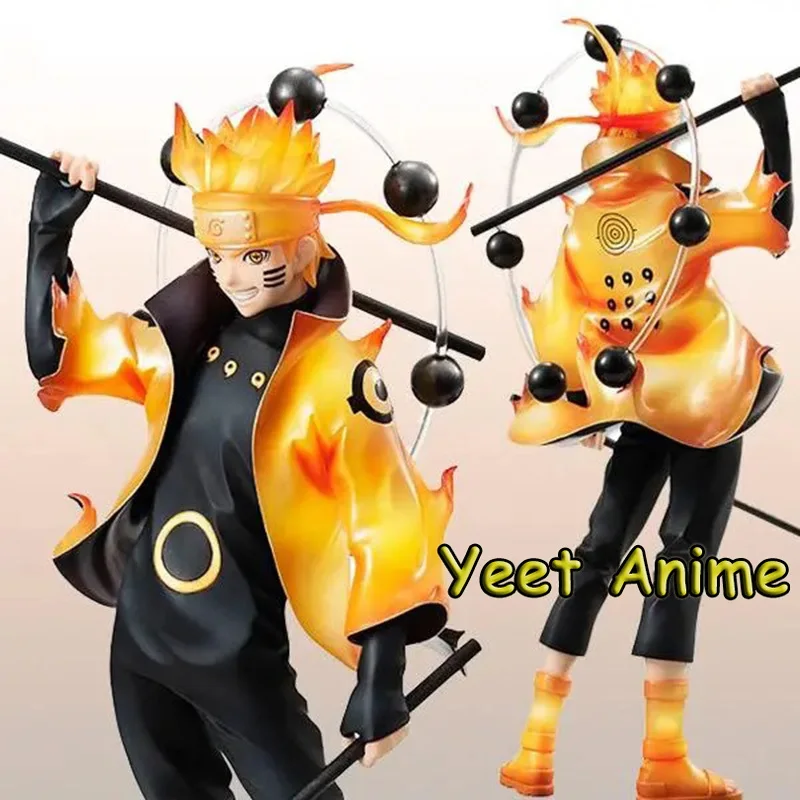 

Japan Anime Action Figure Toys Shippuden Uzumaki Six Paths Sage Ver Model PVC Collectible Toys Gift G.E.M. Statue Doll 22CM