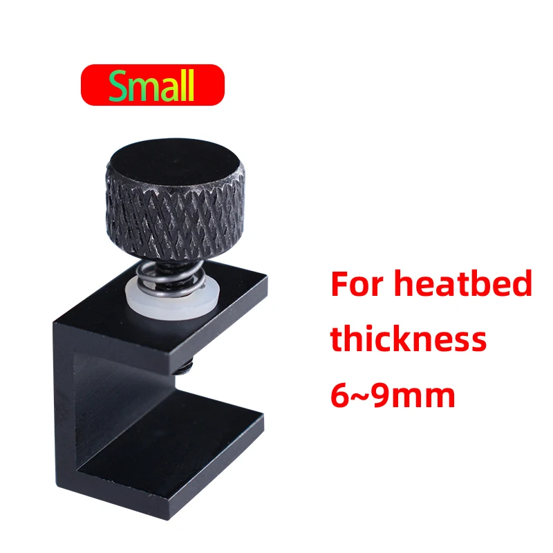 4Pcs/8Pcs 3D Priner Aluminum Adjustable Bed Clip Ender 3 Heatbed Clamp for Printer Build Platform Glass Retainer | Компьютеры и офис