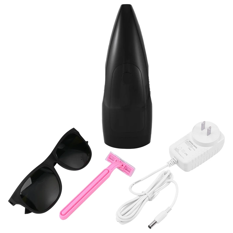 

Black Hair Removal Device Painless Home IPL Photon Permanent Device
