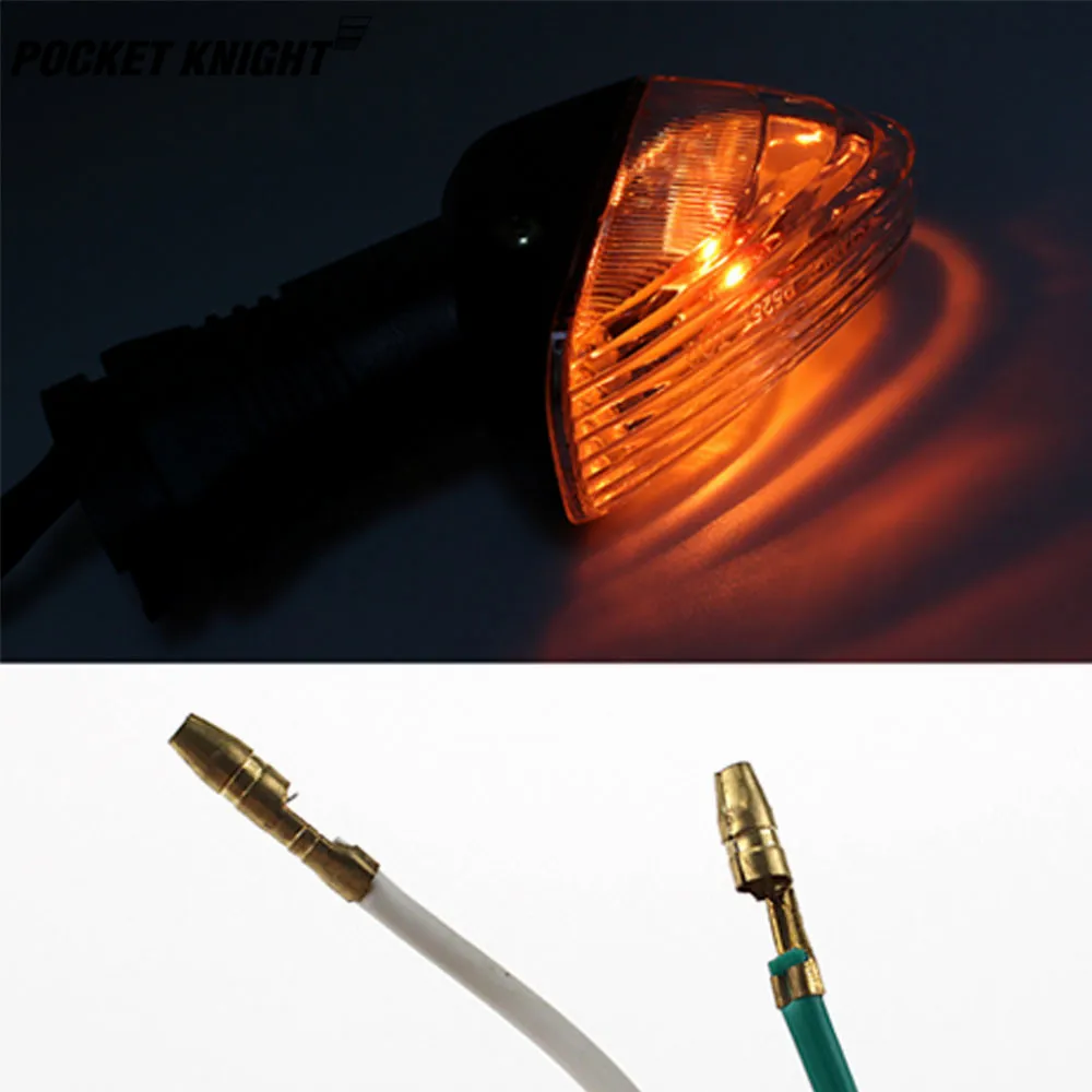 

Turn Signal Indicator Light For KAWASAKI NINJA ZX-6R ZX-6RR 600 636 Z750S KLE 500/650 VERSYS KLR Motorcycle Front/Rear Lamp
