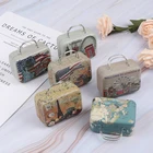 Новая кукла игрушки, для чемодана аксессуары для кукольного домика мебельная коробка для конфет украшение торта Ювелирная коробка подарочная коробка Искусство