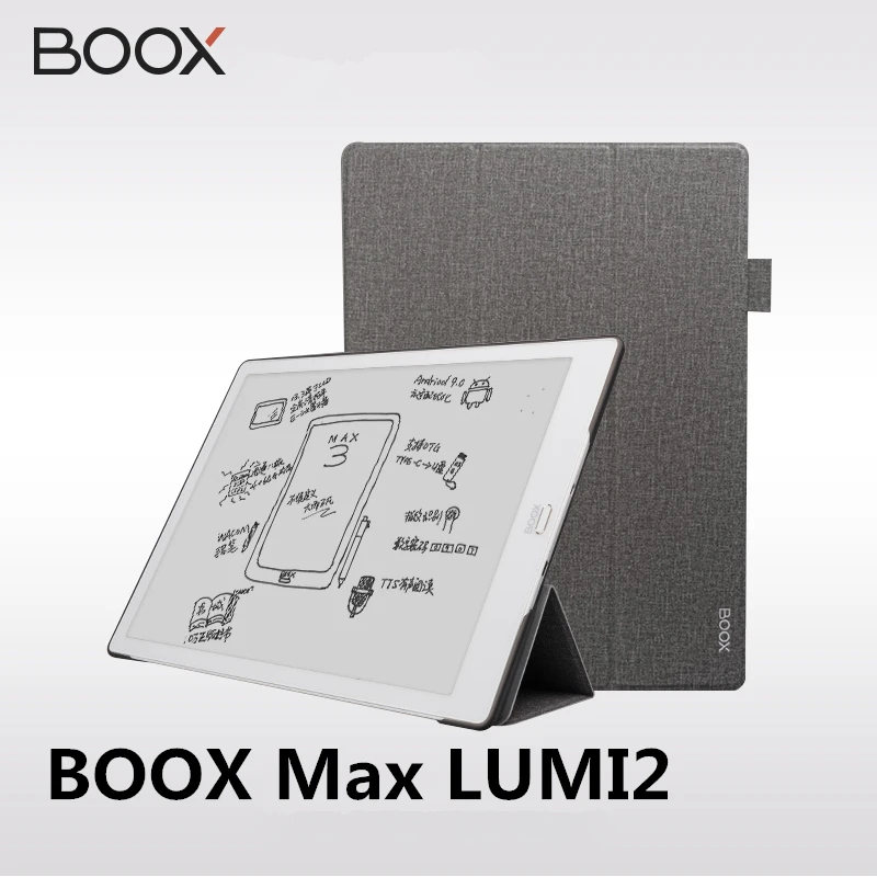 Новинка 2021 чехол BOOX Max Lumi 2 13 3 дюйма встроенный оригинальный кожаный для