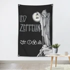 Тяжелый металл постеры рок-группы баннеры музыкальная студия настенное украшение подвесная живопись водонепроницаемая ткань полиэстер ткани флаги J