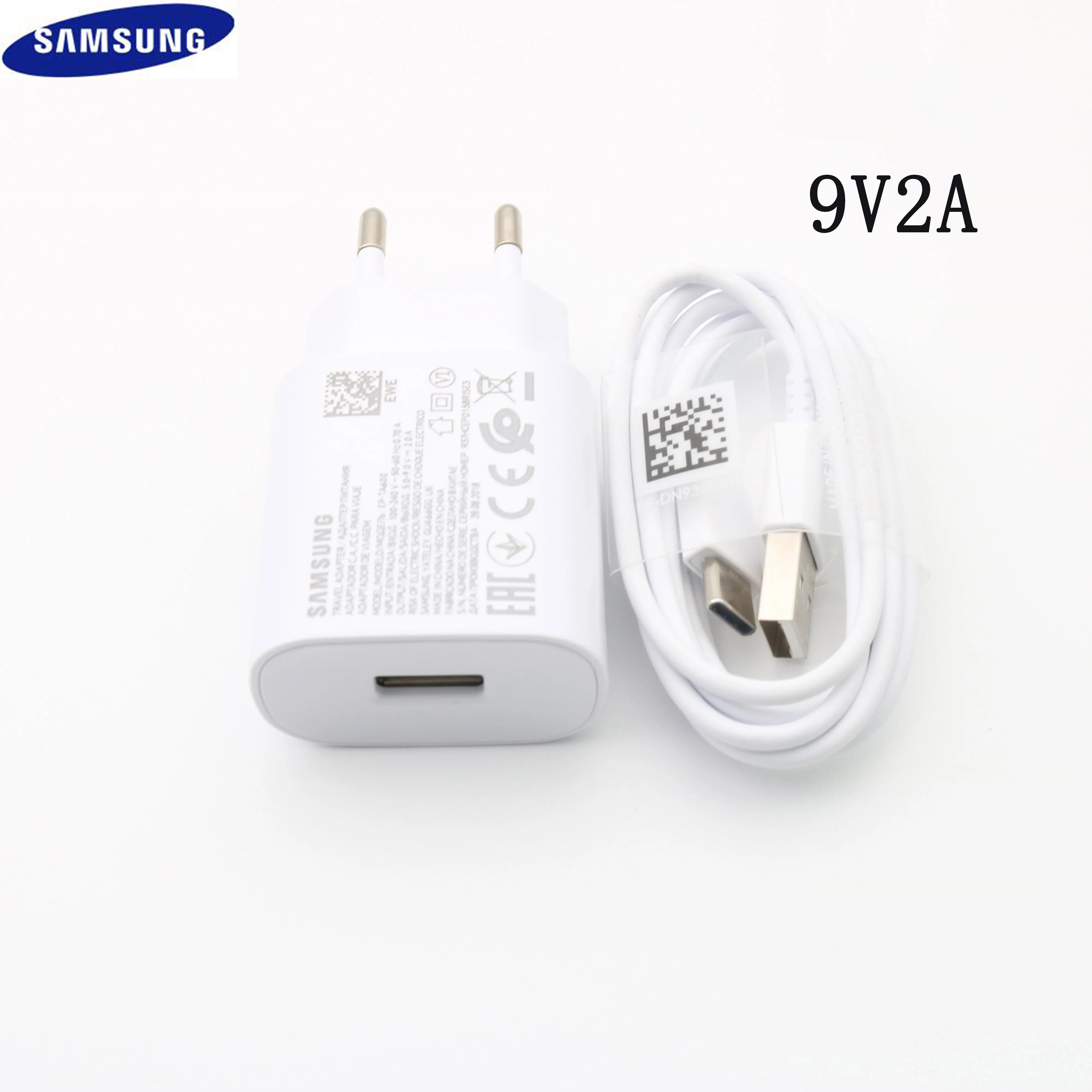 Оригинальное Адаптивное быстрое зарядное устройство Samsung usb-адаптер для быстрой