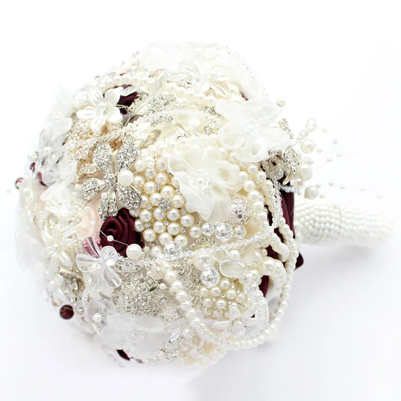 Цепочка Из Искусственного Жемчуга Белый/цвет слоновой кости 6 мм 25 м в рулоне