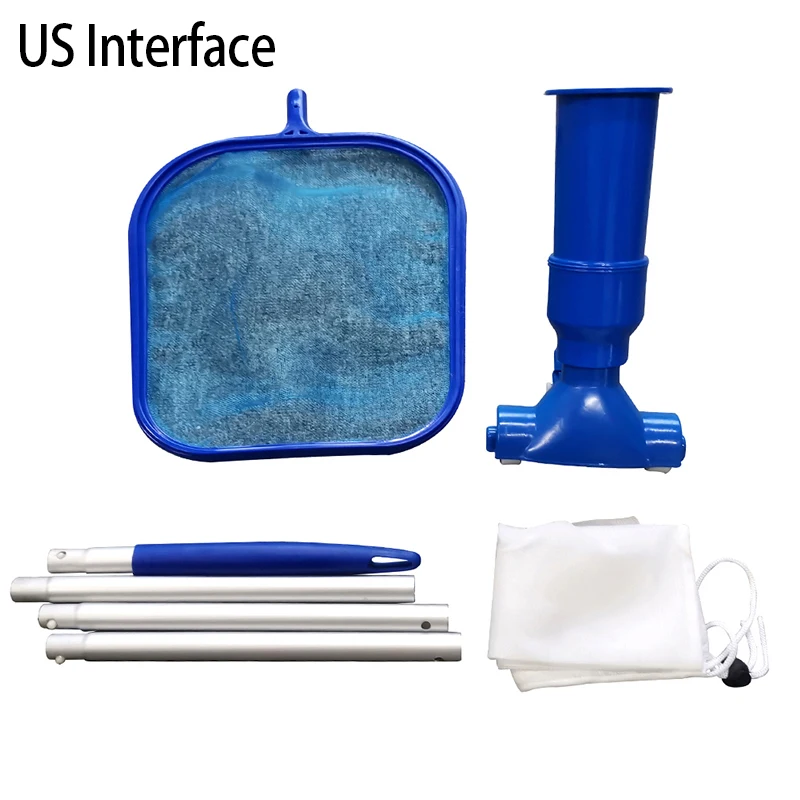 

Newly Deluxe Pool Maintenance Kit Cleaning Tool Accessories Vacuum Head Suction for Swimming Pool S66