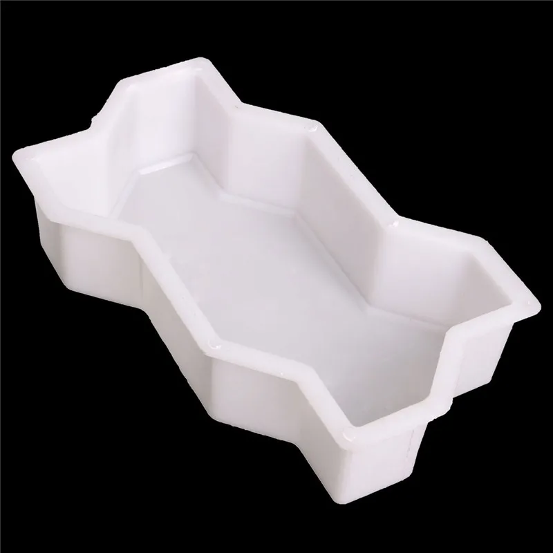 Трехволновая форма садовой дорожки бетонной Пластиковая для кирпича DIY