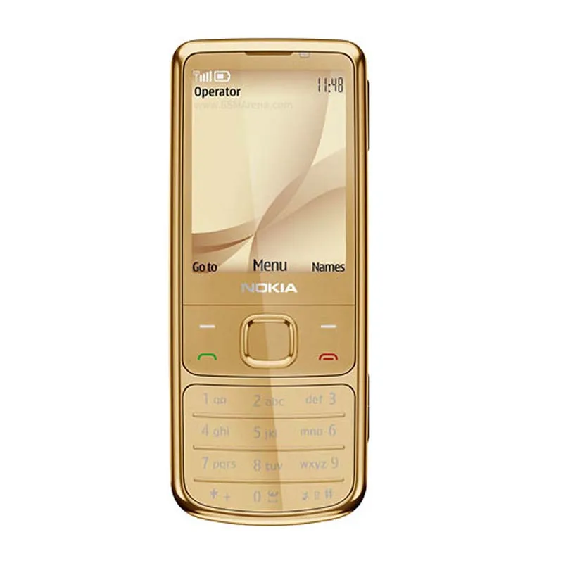 Gold Разблокированный телефон Nokia 6700 классический мобильный телефон Nokia 6700C GSM 5MP Поддержка Русская и арабская клавиатура Восстановленный мобильный телефон - Цвет: Gold