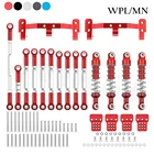 Металлический стержень рулевого управления, тяговый стержень, набор для 116 WPL C14 C24 112 MN D90 D91 MN99 MN99s, обновленные детали