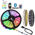 Светодиодная лента RGB с Bluetooth 5050, 5 В, USB