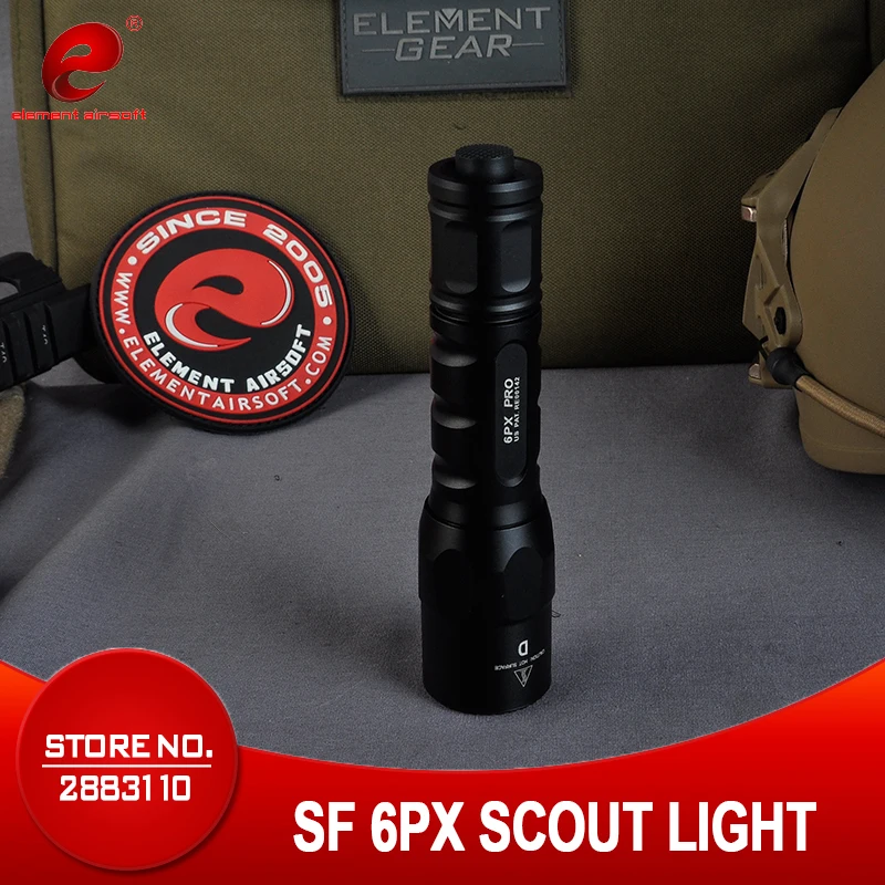Element suprefir SF001 военный страйкбол пистолет фонарик для оружия 250 люмен светильник водонепроницаемый IP67 Armas тактический фонарь
