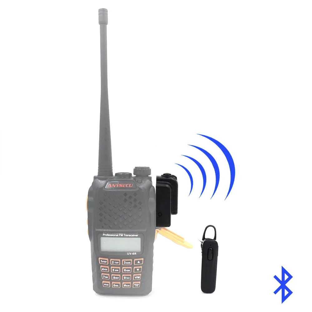 Портативная рация Bluetooth гарнитура для Baofeng PTT Hands Free с поддержкой TYT WOUXUN и