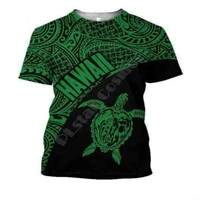 mens womens 3d printed t shirt polynesian tribe hawaiian streetwear harajuku summer 2021 polyester material