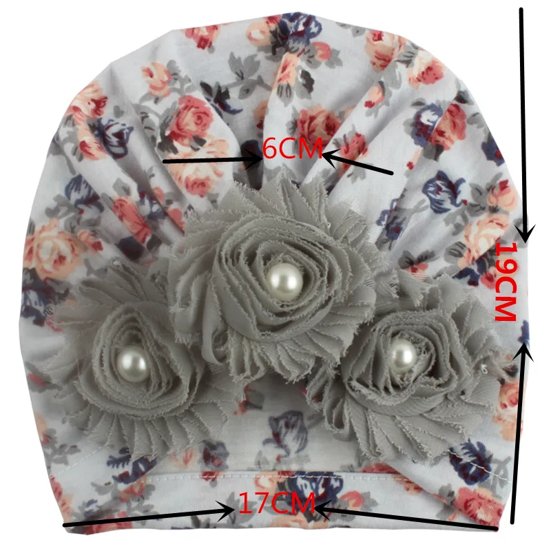 

2021 Europe and America new 2 baby cordless baby small brim hat soft print fashion children's hat sunflower sticky bead hat