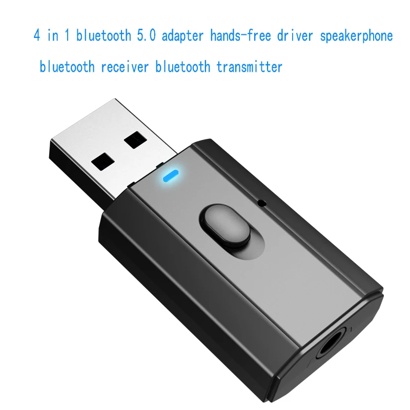 

Bluetooth приемник-передатчик для компьютера, Bluetooth-адаптер USB Bluetooth 5,0, адаптер для ПК