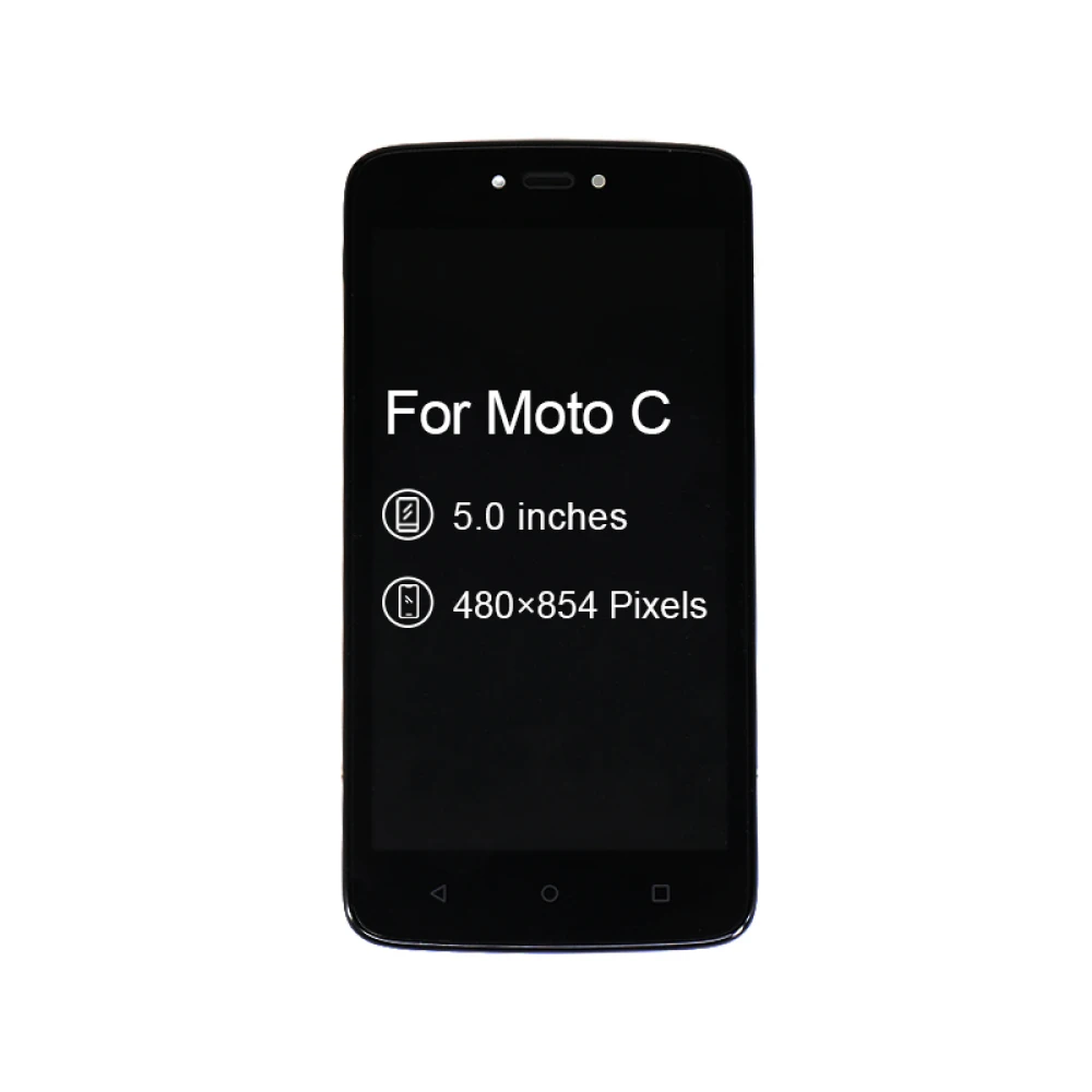 ЖК-дисплей 5 0 дюйма для Motorola Moto C XT1750 XT1754 XT1755 экран с сенсорным датчиком дигитайзер
