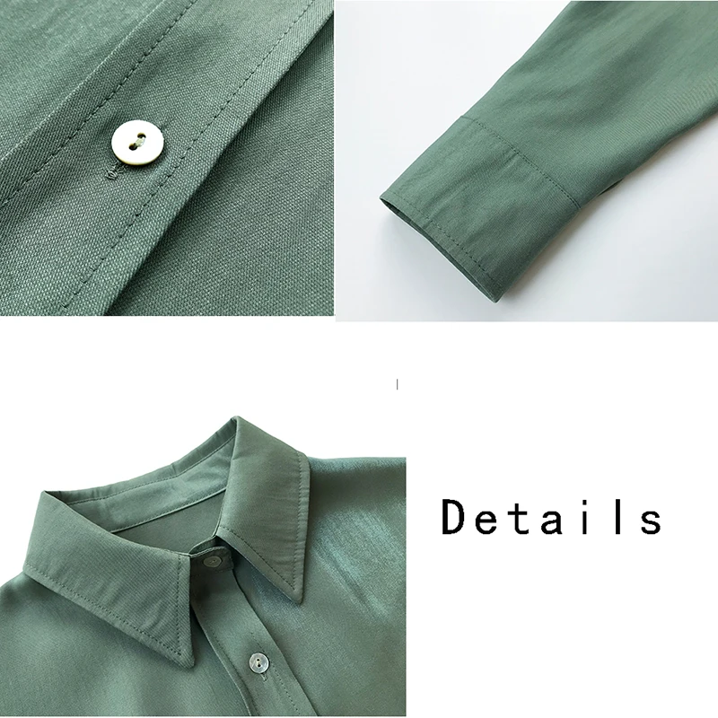 

Shirts Women Oversize Long Sleeve Elegant Minimalist Solid Feminine Spring Loose Fashion 3 Colors Ulzzang Comfortable College