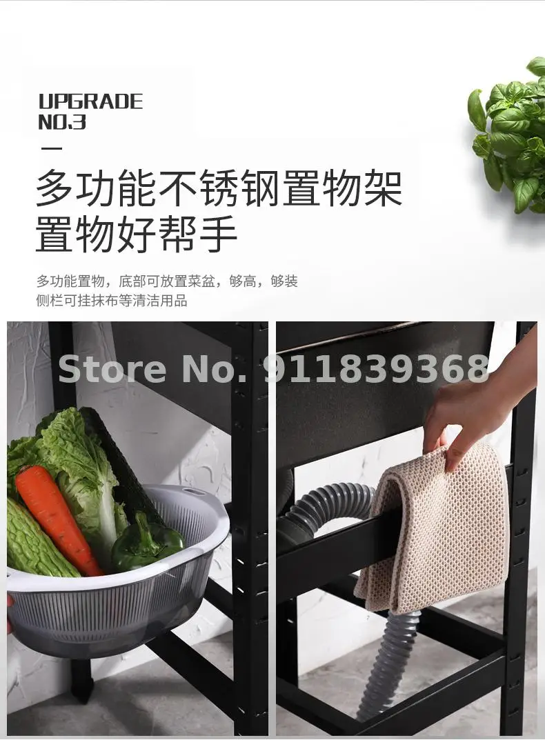 Простая кухонная раковина из нержавеющей стали двойной лоток ручной одинарный с