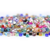 hgklbb austrian square upscale crystal glass beads 3mm 100pcs loose spacer beads for jewelry making bracelet diy accessories