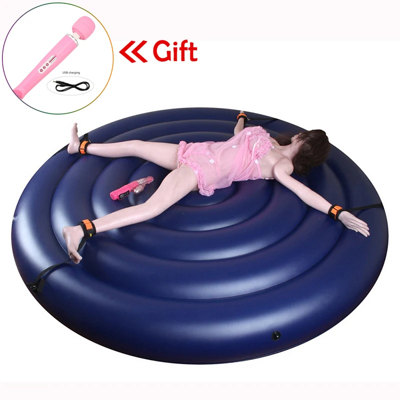 Портативная надувная мебель для секса круглая кровать стул диван секс игрушки