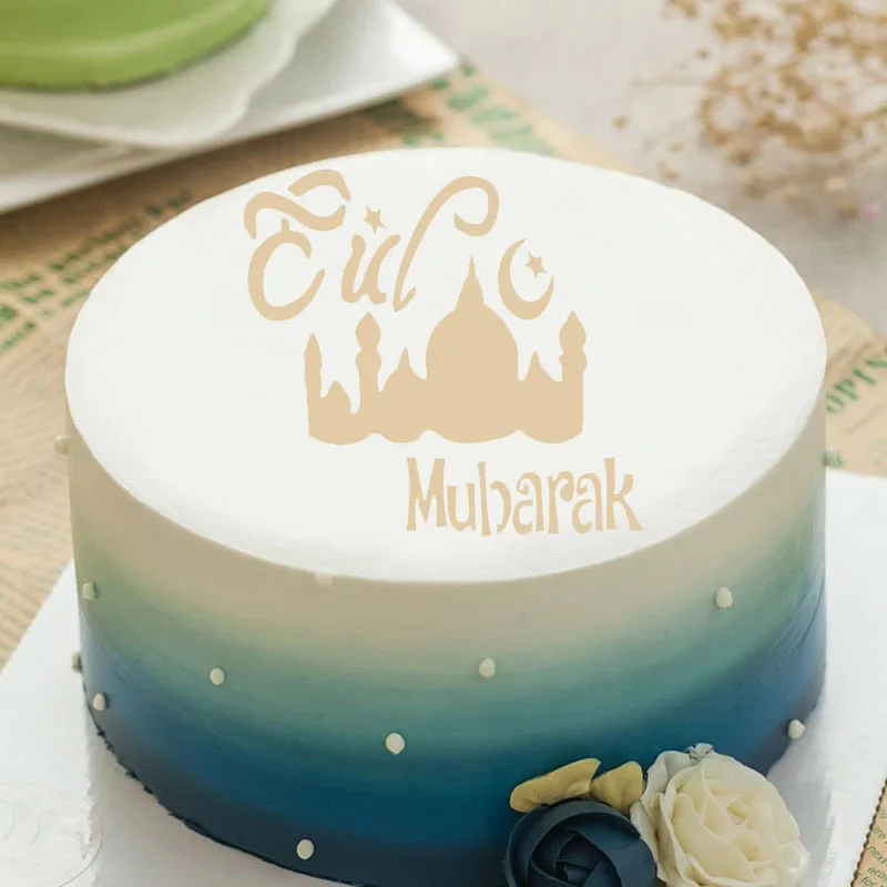 Прочный пластиковый дизайн трафарет для торта Mubarak Patten кухонные аксессуары форма