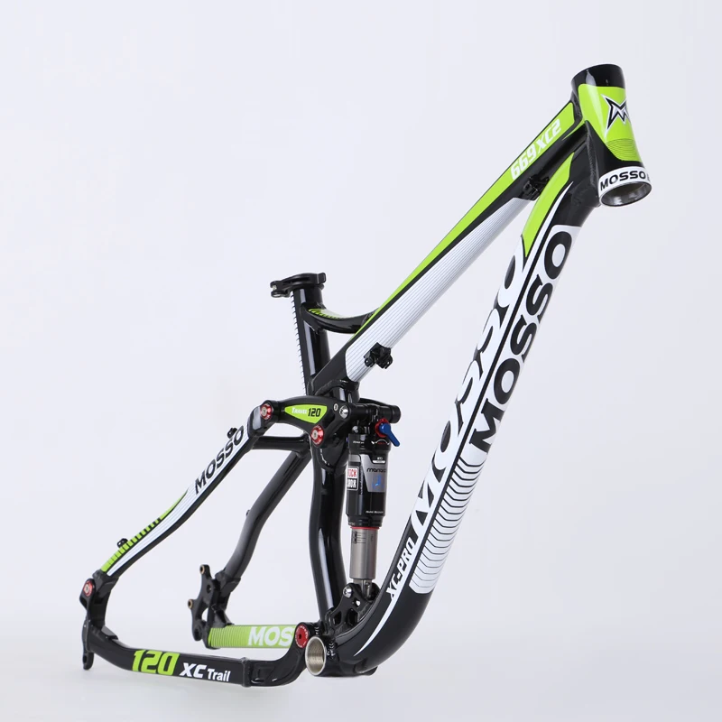 MOSSO 669XC2 Mountain Bicycle Frame Aluminum Alloy Bike Full Suspension 26er frame | Спорт и развлечения