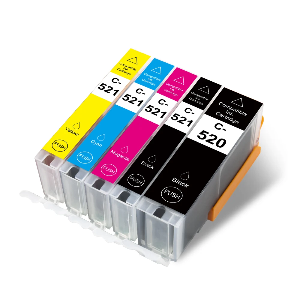 Картридж Topcolor 520 521 для Canon Pixma MP540 MP550 MP560 MP620 MP630 MP640 3600|Чернильные картриджи| |