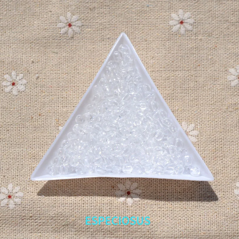 4 мм акриловые бусины для изготовления ювелирных изделий прозрачные цветные