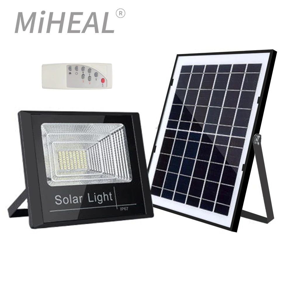 Уличный светодиодный фонасветильник на солнечной батарее 65-300 Вт | Лампы и