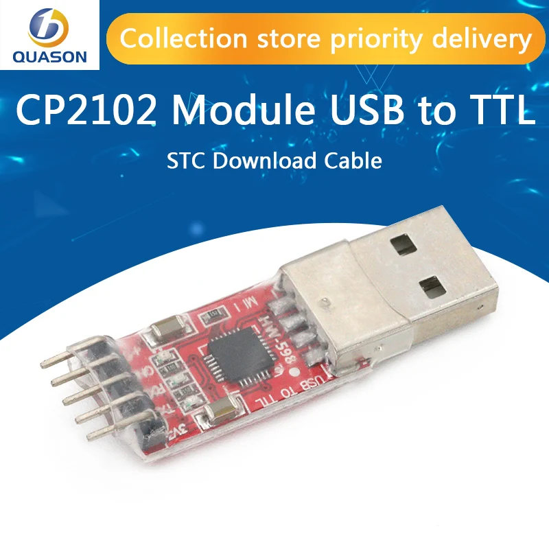 Модуль CP2102 USB для TTL serial UART STC кабель загрузки PL2303 улучшенная линия суперкисти 1 шт.