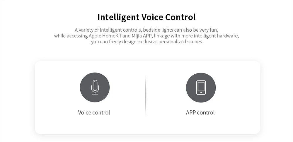 Yeelight YLCT01YL цветной светодиодный прикроватный светильник Интеллектуальный Диммируемый ночной Светильник приложение управление домашний комплект умная Ночная подсветка стол