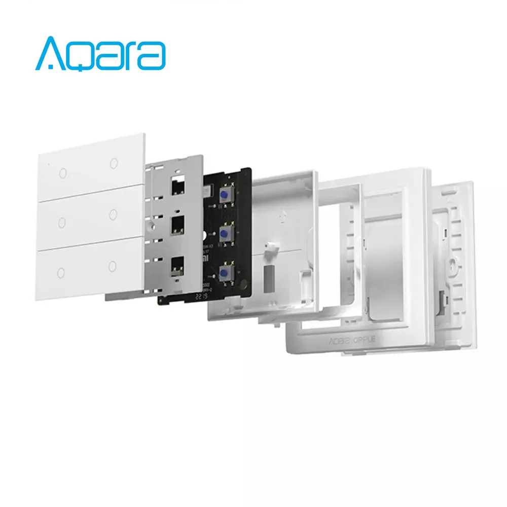 Xiao mi jia Aqara oppple Беспроводная международная версия Smart Switch работает с home app для Apple