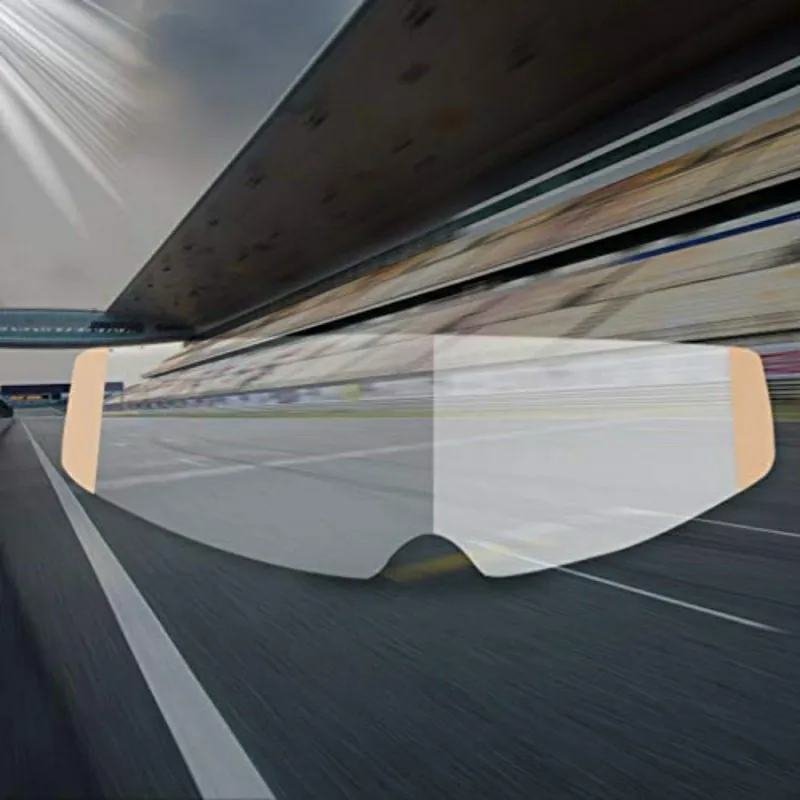 Патч для мотоциклетного шлема с защитой от запотевания универсальная прозрачная