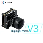 Foxeer Digisight V3 микро FPV камера 720P 60fps 3ms 1000TVL аналоговая переключаемая задержка совместима с байтом Shark