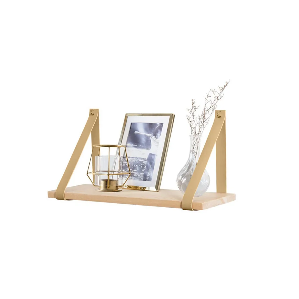 Современные настенные деревянные полки плавающая полка для хранения DIY книжные