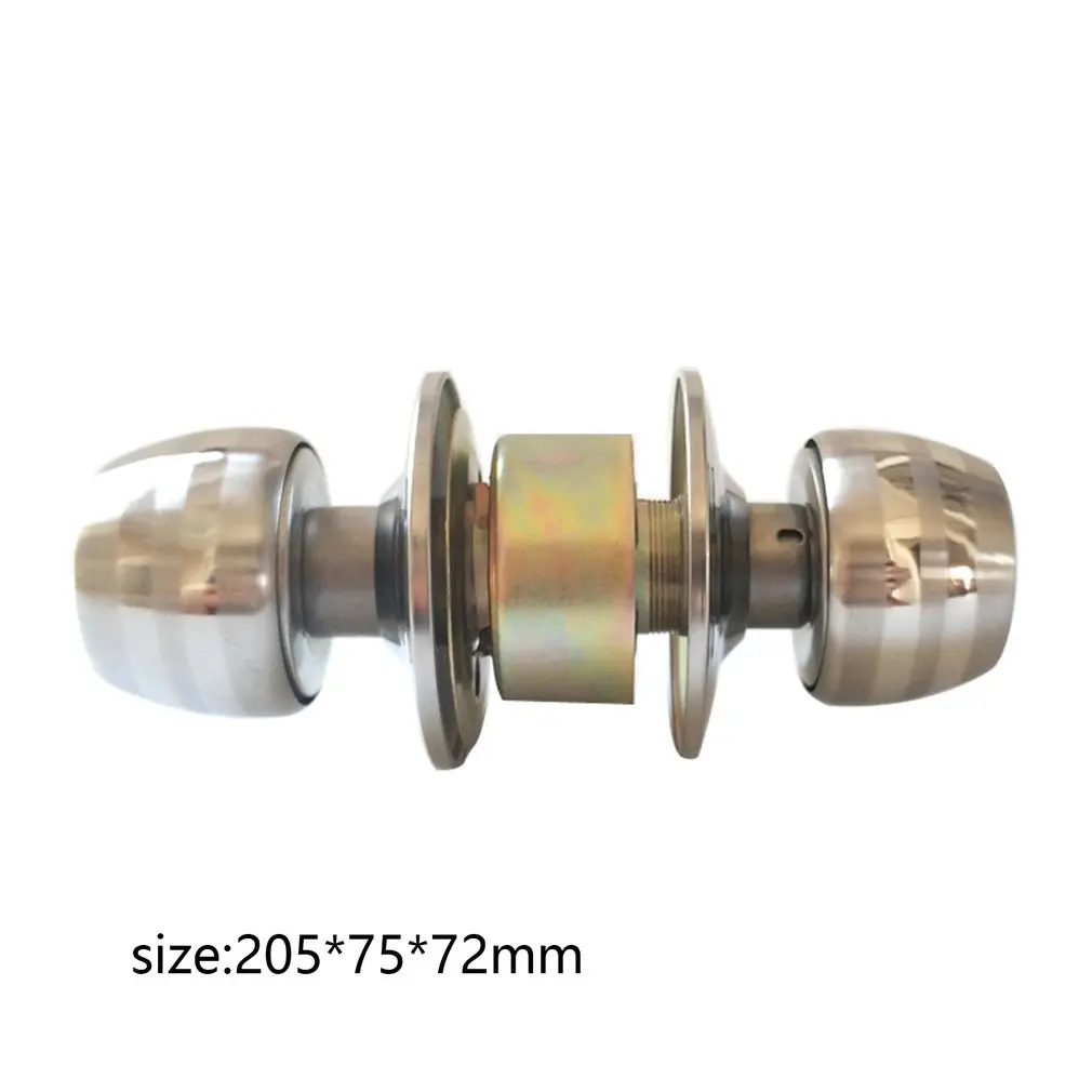 Интерьер сплошной спальни Крытый деревянный дверной замок механический с ключом