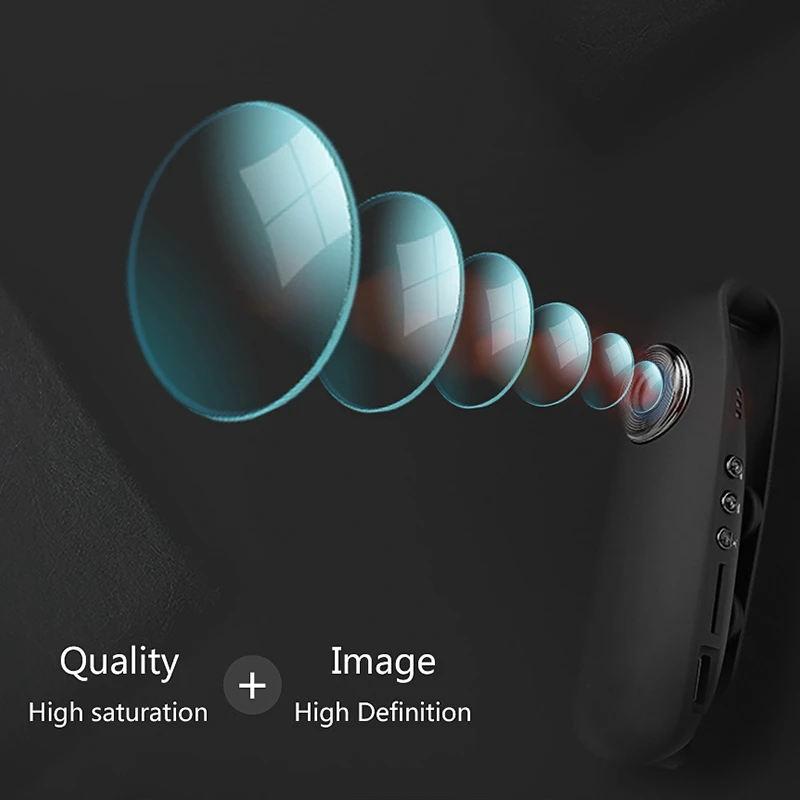 1080P HD видеокамера портативный цифровой видеорегистратор ночное видение Задний