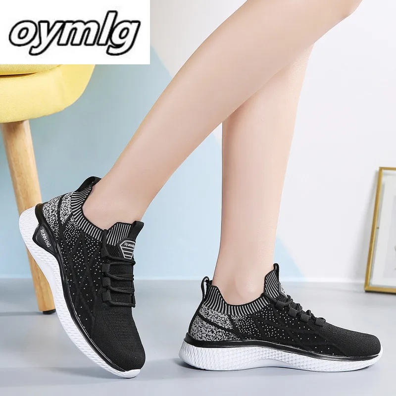 2020 новые модные кроссовки женские Обувь с дышащей сеткой высокое качество