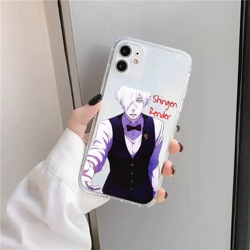 

Death Parade Phone Case Transparent soft For iphone 5 5s 5c se 6 6s 7 8 11 12 plus mini x xs xr pro max
