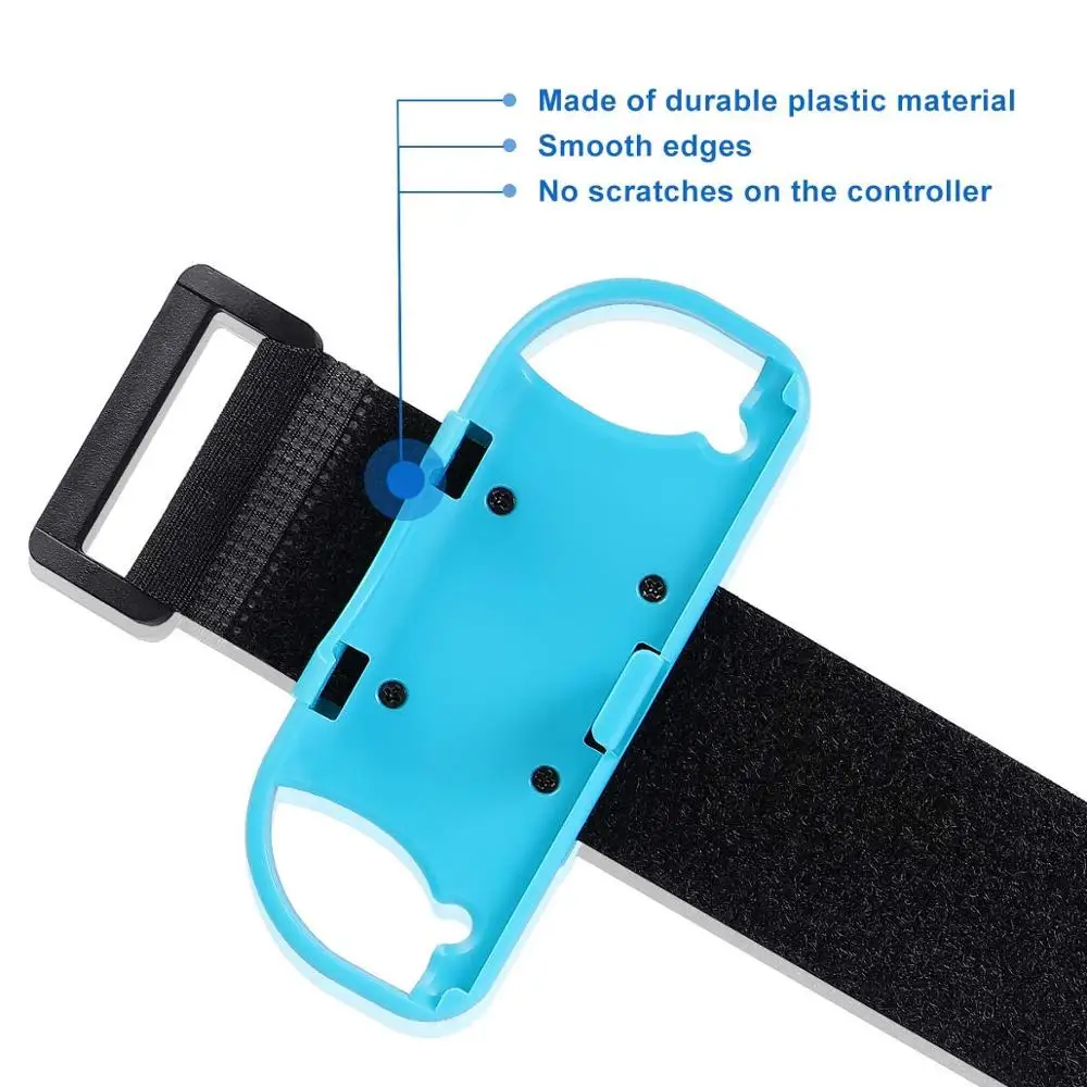 Just Dance 2 Pack Band Wrist band for Nintendo Switch Adjustable Hook Loop Elastic Strap Joy Cons Controller | Электроника