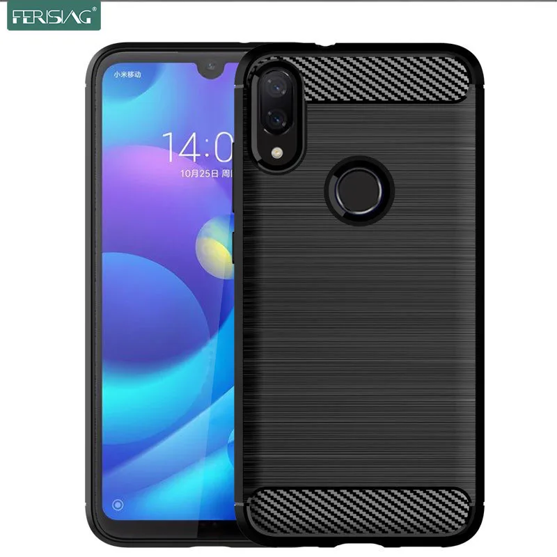 Case For xiaomi Mi Play Xiaomi MiPlay Cases Silicone TPU Bumper Shockproof Carbon Cover for xiao mi play Capa Coque | Мобильные