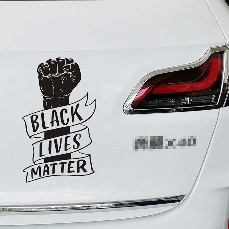 Автомобильная наклейка из ПВХ в виде кулака для удаления протеста|Наклейки и
