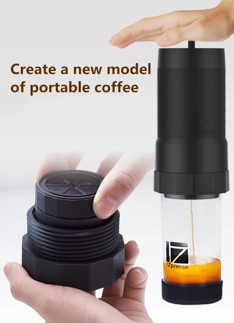 1Zpresso дизайн кофемашина портативная мини ручная давление итальянское обогащение многофункциональная Капсульная машина