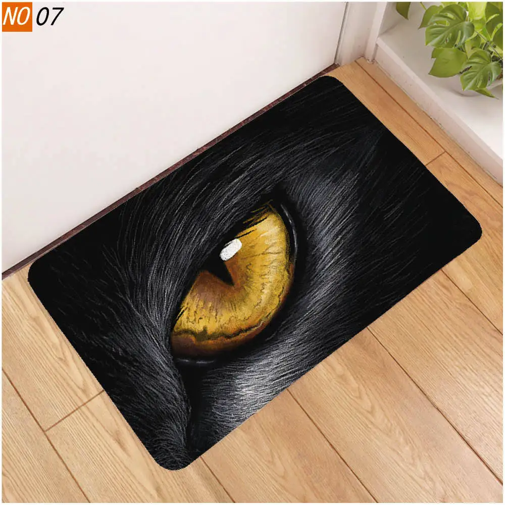 Противоскользящий коврик для ванной OIMG ковер напольный с 3D рисунком глаз